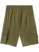 Aries short de sport à taille élastiquée - Vert - thumbnail