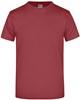 James & Nicholson JN002 Round-T Heavy - Wine - 4XL