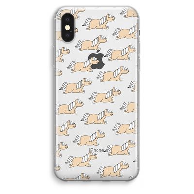Ponys: iPhone XS Max Transparant Hoesje