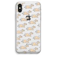 Ponys: iPhone XS Max Transparant Hoesje