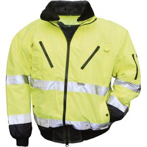 Leipold Doehle 5-IN-1 veiligheidspilotenjack Maat: S EN ISO 20471:2013 klasse 3 (als bodywarmer klasse 1), EN 343:2003+A1:2007, klasse 3/1