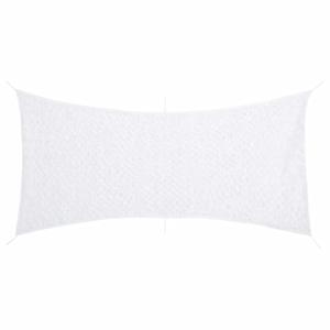 VidaXL Camouflagenet met opbergzak 410x285 cm wit