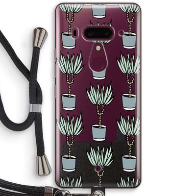 Boompje: HTC U12+ Transparant Hoesje met koord