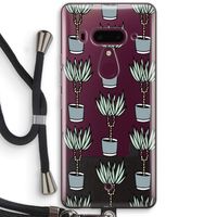 Boompje: HTC U12+ Transparant Hoesje met koord