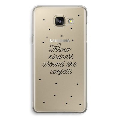 Confetti: Samsung Galaxy A5 (2016) Transparant Hoesje