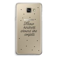Confetti: Samsung Galaxy A5 (2016) Transparant Hoesje Confetti: Samsung Galaxy A5 (2016) Transparant Hoesje