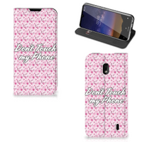 Nokia 2.2 Design Case Flowers Pink DTMP - thumbnail