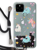 Fantasiewereld: Pixel 5 Transparant Hoesje met koord
