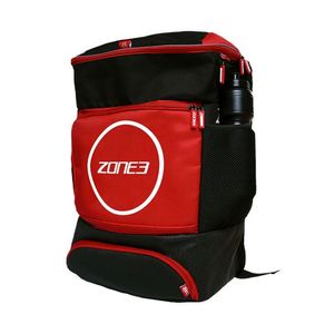 Zone3 Transition bag rugzak zwart/rood