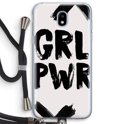 Girl Power #2: Samsung Galaxy J5 (2017) Transparant Hoesje met koord