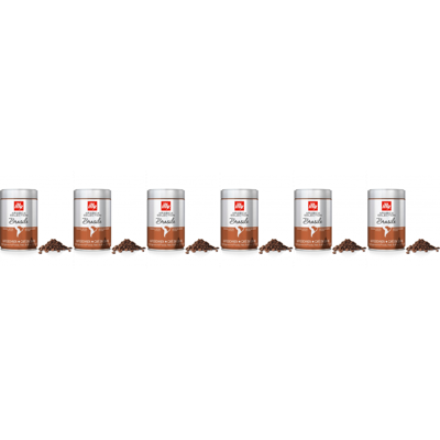 illy Arabica Selection Brazilië - koffiebonen - 6 x 250 gram