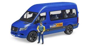 bruder Mercedes-Benz Sprinter Transfer met bestuurder modelvoertuig