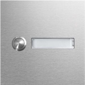 CZM-110  - Doorbell push-button module for installation in pillars Small nameplate, CZM-110