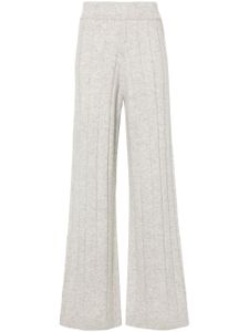 Allude pantalon chiné à coupe ample - Gris