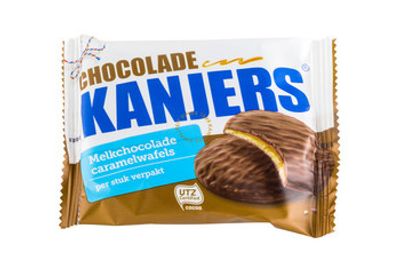 Kanjers - Chocolade 45 Gram 24 Stuks
