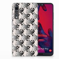 Huawei P20 Pro TPU Hoesje Salamander Grey - thumbnail