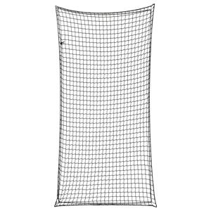 VidaXL Aanhangwagennet elastisch touw 7x3,5 m polypropeen zwart