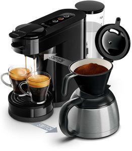 Senseo HD6592/64 koffiezetapparaat Half automatisch Combinatiekoffiemachine 1 l