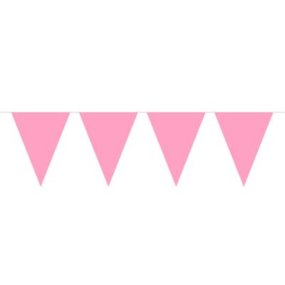Folat BV Roze mini vlaggenlijn, 3mtr.