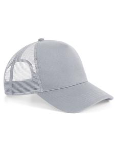 Beechfield CB642 Microknit Snapback Trucker - Light Grey - One Size