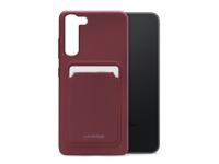 Mobilize Mobilize Rubber Gelly Card Case Samsung Galaxy S23 5G Matt Bordeaux