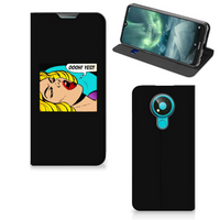 Nokia 3.4 Hippe Standcase Popart Oh Yes - thumbnail