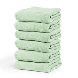 DDDDD Keukendoek Checkmaid Green (6 stuks)