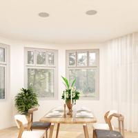 Wand- en plafondluidsprekers inbouw 2 st 120 W