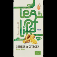 Tea of Life Gember & Citroen Focus Blend 20 Stuks 30 g bij Jumbo