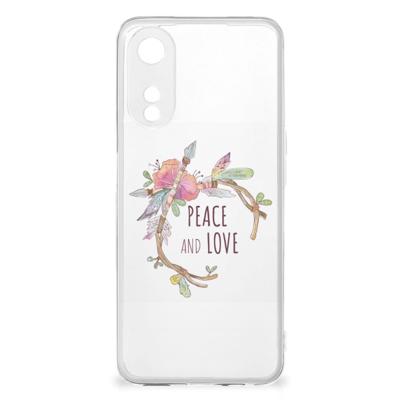 OPPO A78 5G | A58 5G Telefoonhoesje met Naam Boho Text OPPO A78 5G | A58 5G Telefoonhoesje met Naam Boho Text