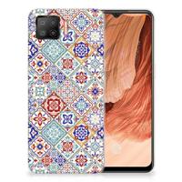 OPPO A73 4G | TPU | Siliconen hoesje | Tiles Color