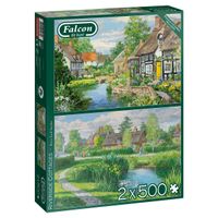 Falcon de luxe Riverside Cottages 2x500 stukjes - thumbnail