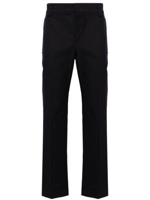 Valentino Garavani pantalon de costume à ornements - Bleu