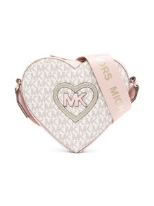 Michael Kors Kids sac à bandoulière à motif monogrammé - Rose