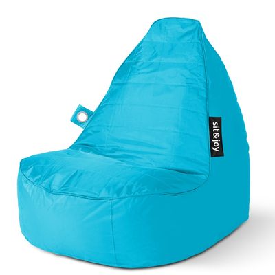 Zitzak 'Senza' Aqua - Blauw - Weerbestendig - Sit&Joy