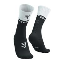 Compressport Mid compression socks v2.0 zwart/wit