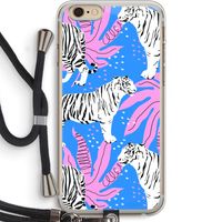 Tijger: iPhone 6 PLUS / 6S PLUS Transparant Hoesje met koord