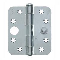 AXA Smart veiligheidsscharnier - SKG*** - 89x80mm - Topcoat afgerond - 1617-08-23/7v