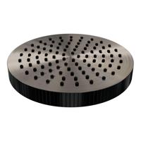 BRAUER Stripe Regendouchekop - 25cm - gunmetal geborsteld PVD 5-GM-466