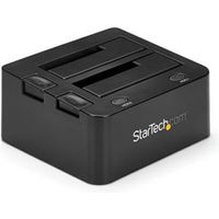 StarTech.com USB 3.0 dubbel harddisk docking station met UASP voor 2,5/3,5 inch SSD / HDD SATA 6 Gbp