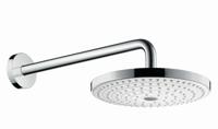 Hansgrohe Raindance Select S hoofddouche 240 2jet met douche-arm, wit/chroom Hansgrohe Raindance Select S hoofddouche 240 2jet met douche-arm, wit/chroom