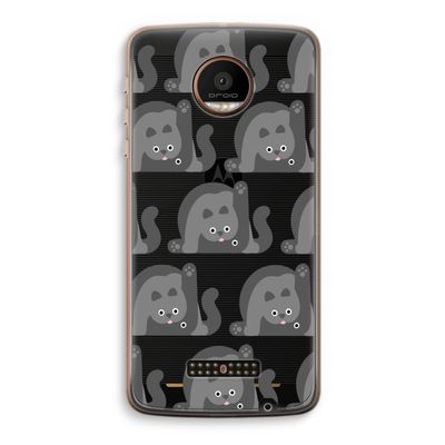 Cats: Motorola Moto Z Force Transparant Hoesje
