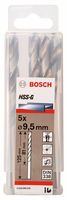Bosch Accessoires Metaalboren HSS-G, Standard 9,5 x 81 x 125 mm 5st - 2608595076