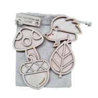 Kiddi Mini vulvormen set Herfst Kiddi Mini vulvormen set Herfst