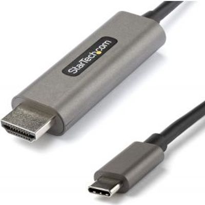 StarTech.com CDP2HDMM1MH video kabel adapter 1 m HDMI Type A (Standaard) USB Type-C Zwart, Zilver