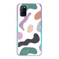 Memphis Shapes: Oppo A92 Transparant Hoesje