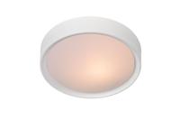 Lucide LEX - Plafonnière - Ø 25 cm - 1xE27 - Wit