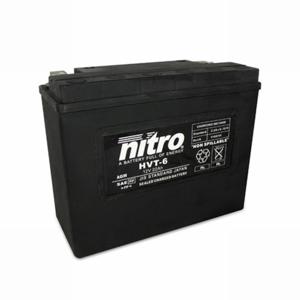 NITRO Gesloten batterij onderhoudsvrij, Batterijen voor motor & scooter, HVT-06-SLA