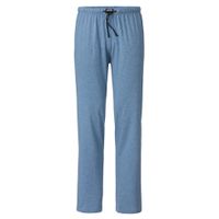 Pyjamabroek van bio-katoen, jeansblauw-gemêleerd Maat: L