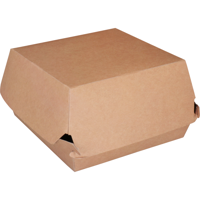 Bak | Karton | hamburgerbox | 115x115x70mm | bruin | 300 stuks